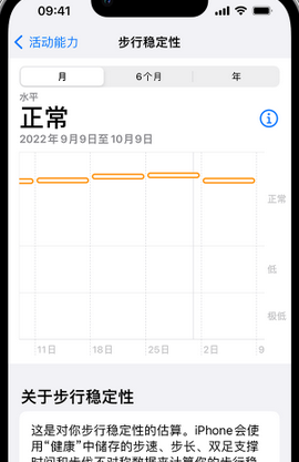 凌河iPhone手机维修如何在iPhone开启'步行稳定性通知'