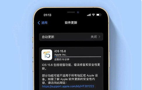 凌河苹果手机维修分享iOS 15.6续航怎么样 