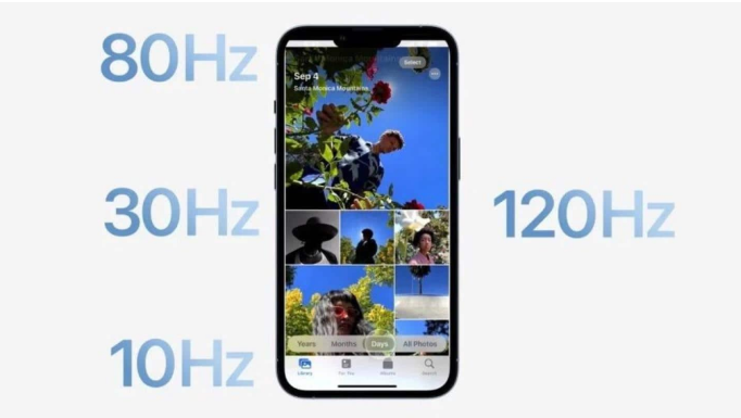 凌河苹果14维修分享iPhone 14有高刷吗 