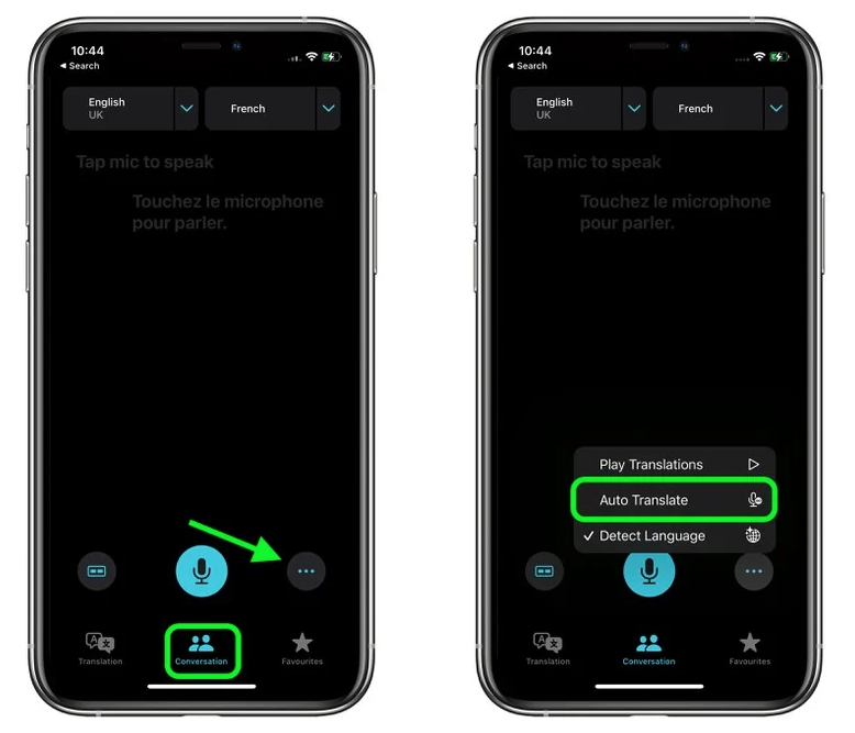 凌河苹果手机维修分享iOS 15 “翻译” App 新改进 