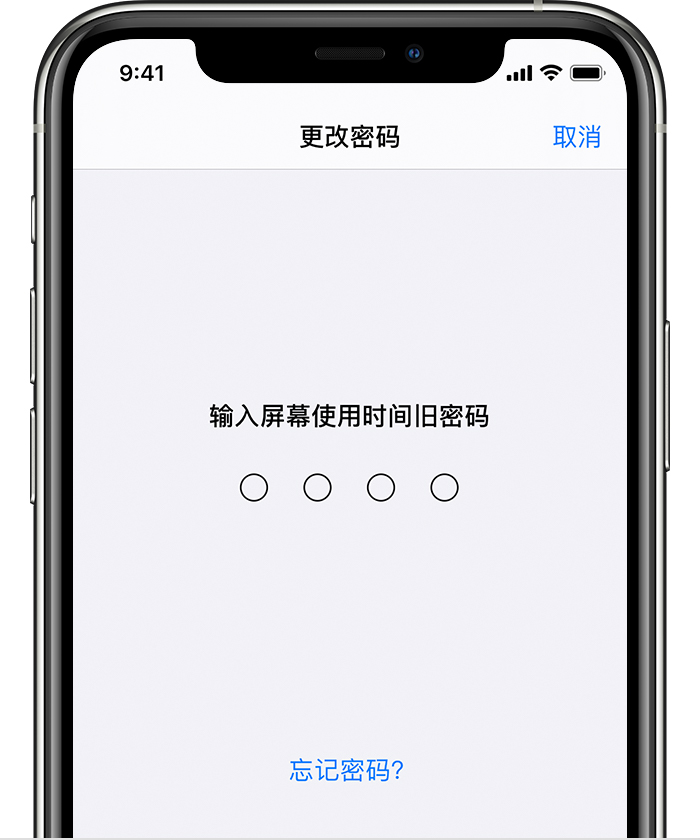 凌河苹果手机维修分享iOS 14 忘记屏幕使用时间密码怎么办 